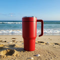 Personalized Engraved 30 oz Tumbler – Choose Your Color & Handle