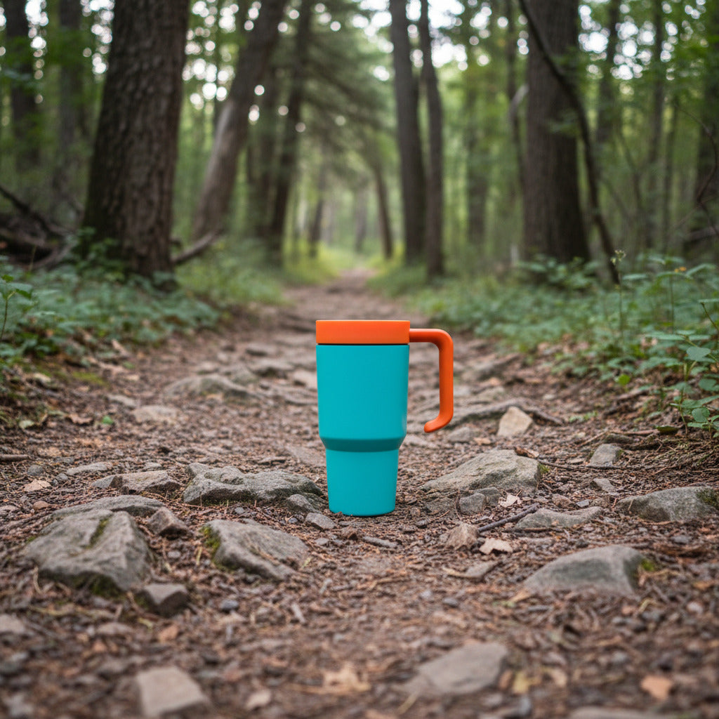 Personalized Engraved 30 oz Tumbler – Choose Your Color & Handle