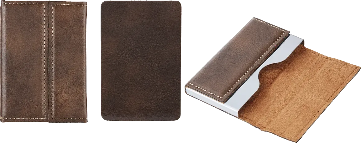 Engraved Business Card Case