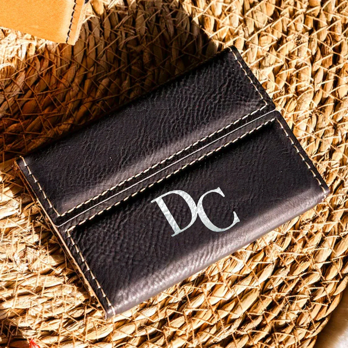 Engraved Business Card Case