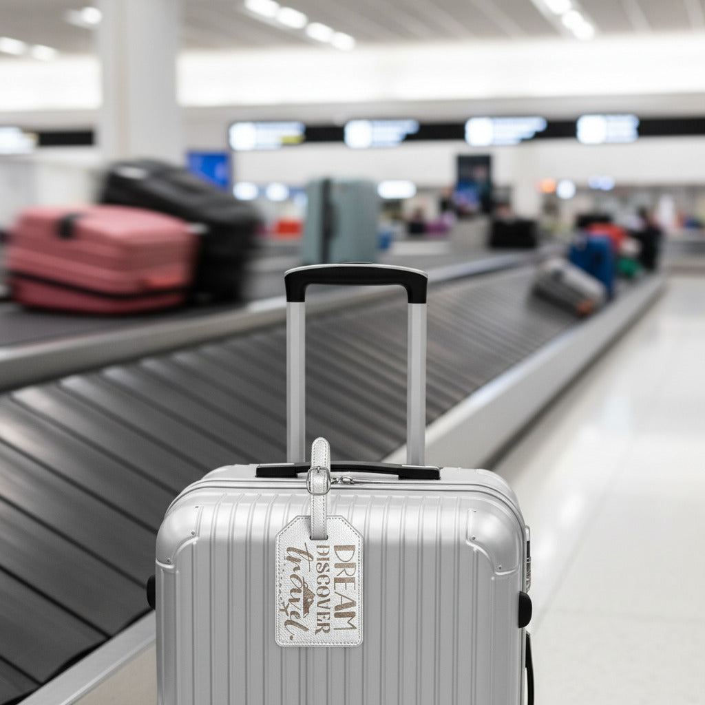 Personalized Leatherette Luggage Tag