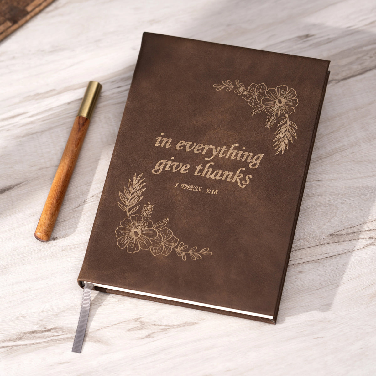Personalized Leatherette Journal