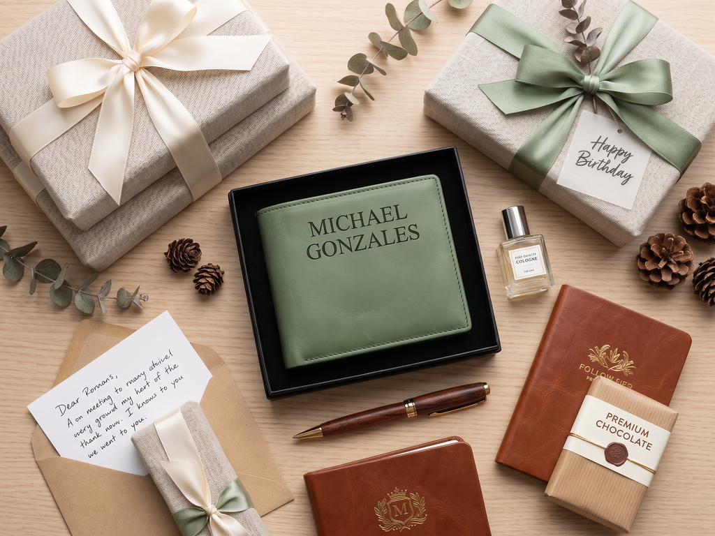 Personalized Leatherette Wallet