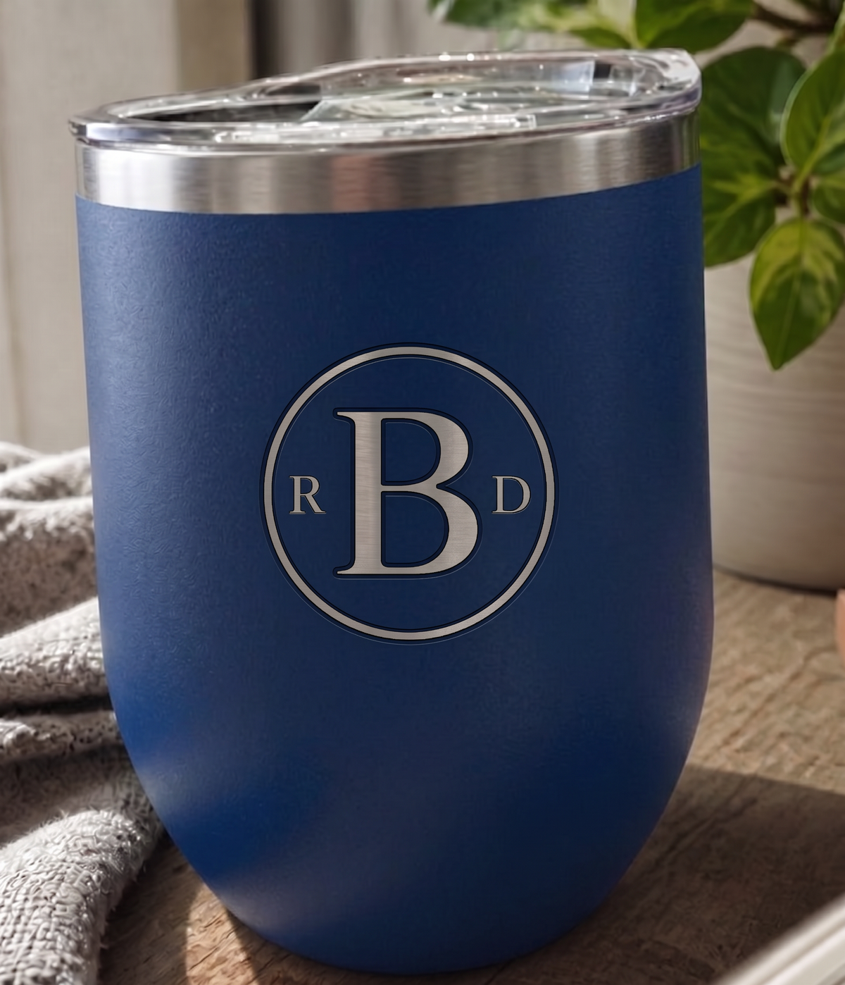 12 oz Personalized Wine Tumbler